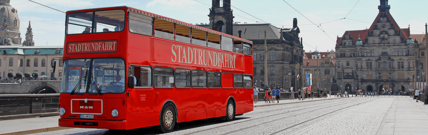 Dresden Banner Stadtrundfahrten