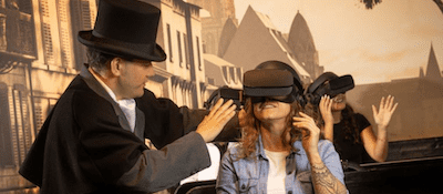 TimeRide Frankfurt VR Erlebnis Produktbild lang