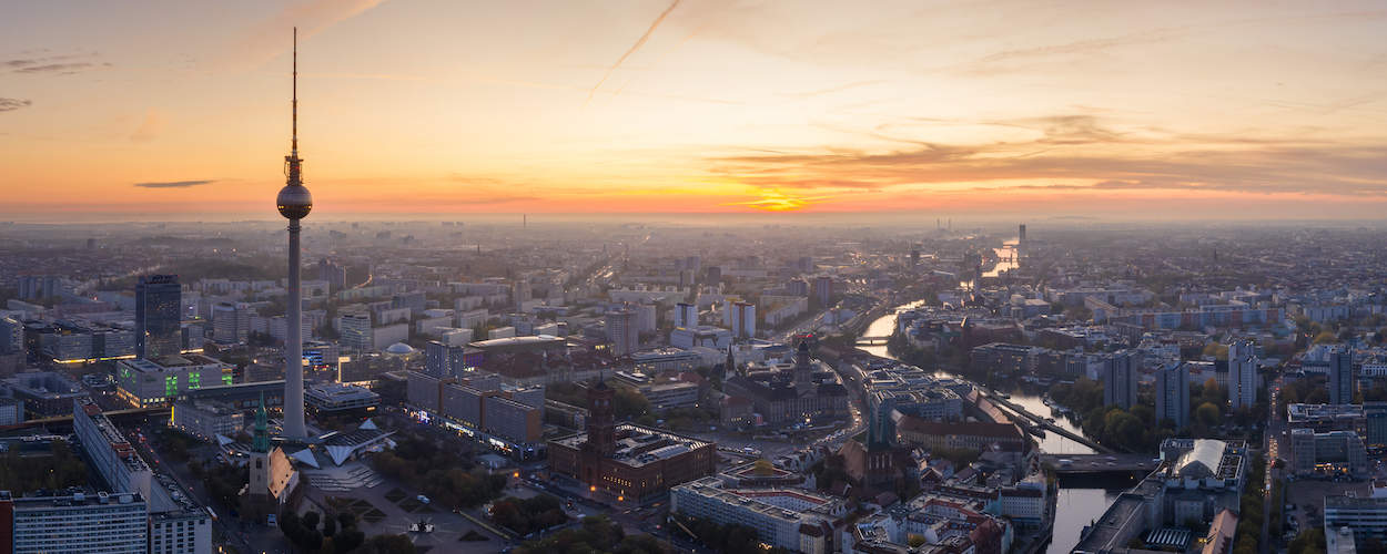 2.5H Abendliche Lichterfahrt Berlin Panorama Sonnenuntergang 1250x500