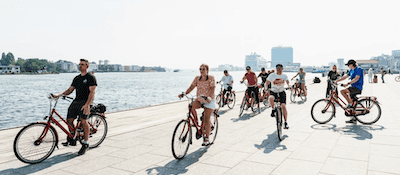 Fahrrad Tour Stadtzentrum Amsterdam Produktbild lang