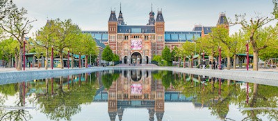 Grachtenfahrt und Rijksmuseum Amsterdam Produktbild lang