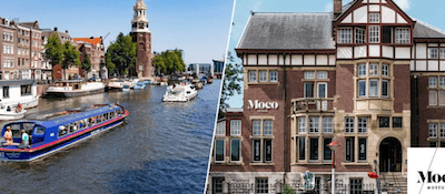 Moco Museum und Grachtenfahrt Amsterdam Produktbild lang