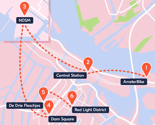 Reiseplan - Amsterdam in 48 Stunden erleben